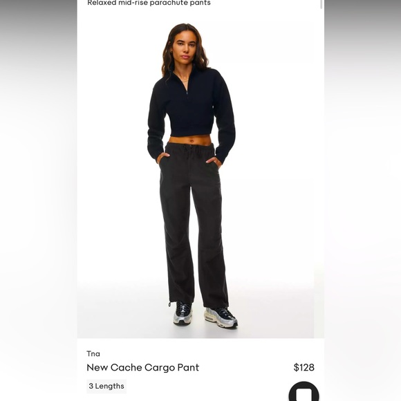 TNA Pants & Jumpsuits Aritzia Tna Cache Cargo Pant In Color Gd Rich